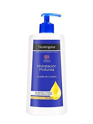 NEUTROGENA  huile en lotion hydratation profonde peau s&egrave;che 400 ml