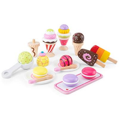 NEW CLASSIC TOYS  Figurine glaces bois