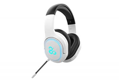 NEWSKILL  Scylla Ivory Casque de jeu multiplateforme sans fil