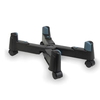 NGS  Mobile CPU Holder - R&eacute;glable jusqu'&agrave; 25 cm - Jusqu'&agrave; 20 kg - Noir