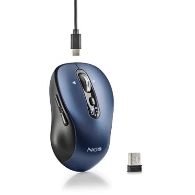 NGS  INFINITY RB souris Bureau Ambidextre RF sans fil + Bluetooth Optique 3200 DPI - Neuf
