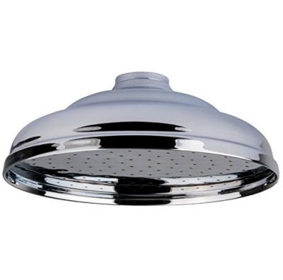 NICOLL  84584 Pomme Douche d120 1/2 avec galerie 120ag, Blanc