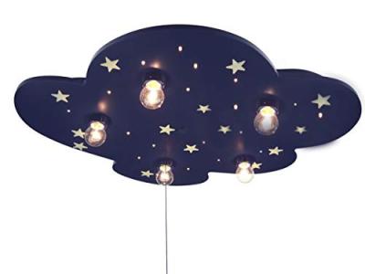 NIERMANN STANDBY Plafonnier fluorescent NUAGE XXL &agrave; 5 lampes
