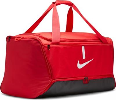 NIKE Sac de Sport Soccer, Taille Grande, Rouge Universit&eacute;/Noir/Blanc