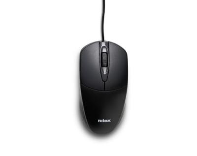 NILOX  MOUSB1011 souris Bureau USB Type-A Optique 1200 DPI - Neuf