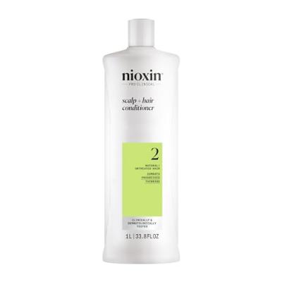 NIOXIN System 2 - Apr&egrave;s-shampoing - Cheveux naturels avec affaiblissement avanc&eacute; 1000 ml 
