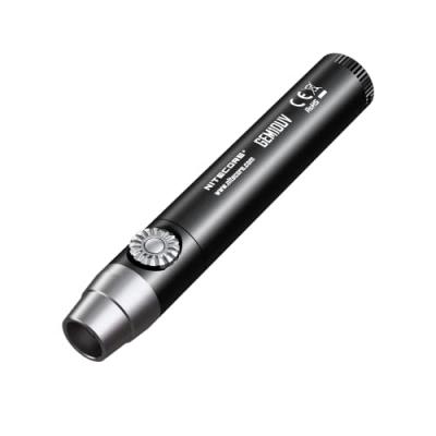 NITECORE  GEM10UV-800 lumens Lampe sp&eacute;l&eacute;ologie Mixte Adulte, Noire