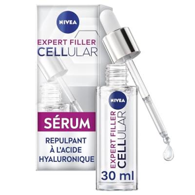 NIVEA Soin Visage S&eacute;rum Repulpant &Agrave; L'acide Hyaluronique Cellular Expert Filler  - Le Flacon De 30ml