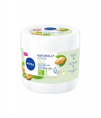 NIVEA Cr&egrave;me Visage Et Corps Hydratation Family Care Naturally Good  - Le Pot De 450ml