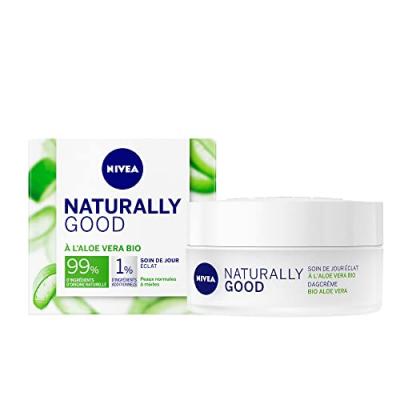 NIVEA Soin de jour Eclat Naturally Good &agrave; l'alo&eacute; vera bio