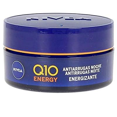 NIVEA  Q10 Energy Cr&egrave;me de nuit anti-rides avec vitamine C 50 ml