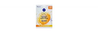 NIVEA  Q10+ Vitamine C anti-rides + Masque &eacute;nergisant pour le visage