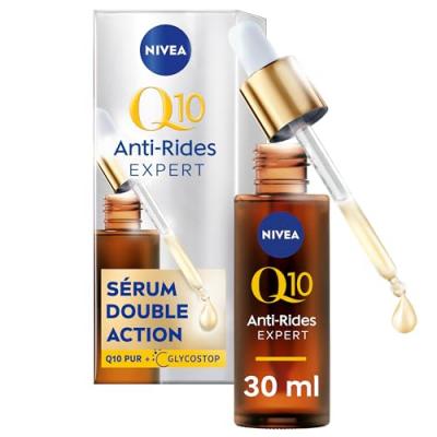 NIVEA Soin Visage S&eacute;rum Anti-rides Double Action Q10  - Le Flacon De 30ml