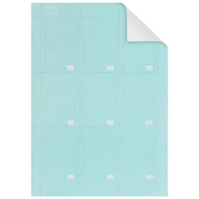 NOBO  2402006 Fiches T-imprimables Indice 2 avec 20 Feuilles Bleu