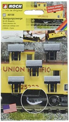 NOCH  - 60156 - Mod&eacute;lisme Ferroviaire - Nettoyeur De Voies Us H0 - 5 Pi&egrave;ces