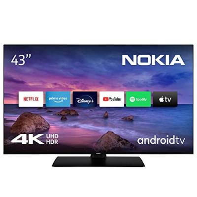 NOKIA  43 Pouces (108 cm) 4K UHD LED T&eacute;l&eacute;viseur - Smart Android TV