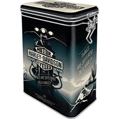 NOSTALGIC ART MERCHANDISING Nostalgic Art - Boite rectangulaire m&eacute;tallique HARLEY DAVIDSON 17.5 cm