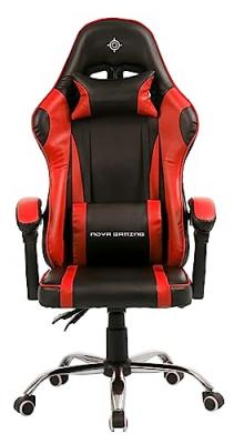 NOVA GAMING  - Chaise Gaming ANDROMEDE Siege baquet Ergonomique (ROUGE)
