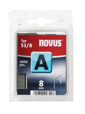 GENERIQUE Novus 042-0413 Blister de 2000 Agrafes fines 53/8 Rouge