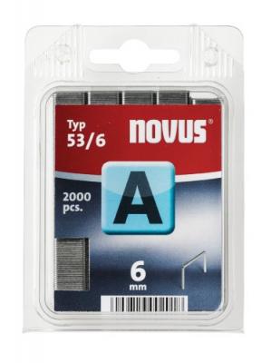 GENERIQUE Novus heftklammer 2000 st&uuml;ck hk53/6mmvz feindrahtklammern