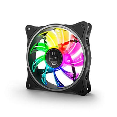 NOX  Hummer A-Fan Ventilateur LED ARGB 120 mm - Ultra silencieux