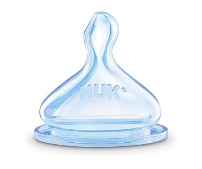 NUK T&eacute;tine Physiologique Serenety Silicone Per&ccedil;age M 6-18m**