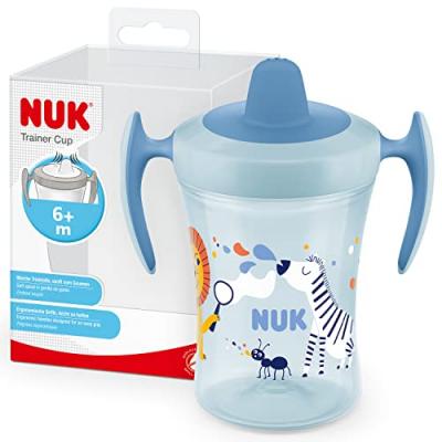 NUK Tasse D'apprentissage B&eacute;b&eacute; Bleu D&egrave;s 6 Mois  - La Tasse