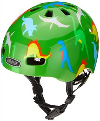 NUTCASE  Baby Nutty-Dyno Mite Casque Jeunesse Unisexe, Multicolore, XXS