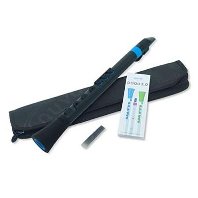 NUVO  N430DBBL Dood 2.0 Clarinette d&rsquo;&eacute;veil, noir et bleu, 1,2 x 39 x 7,4 cm