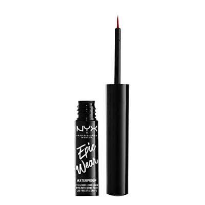 NYX  Epic Wear Eyeliner Liquide M&eacute;tallis&eacute; 3,50 ml Red