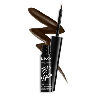 NYX PROFESSIONAL MAKEUP Epic Wear waterproof liquid liner #brown