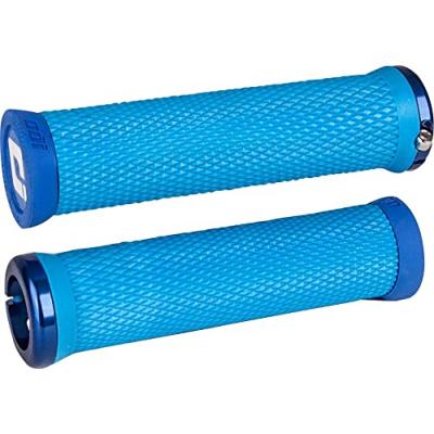 ODI  Elite Motion V2.1 VTT Poign&eacute;es de verrouillage  bleu/bleu