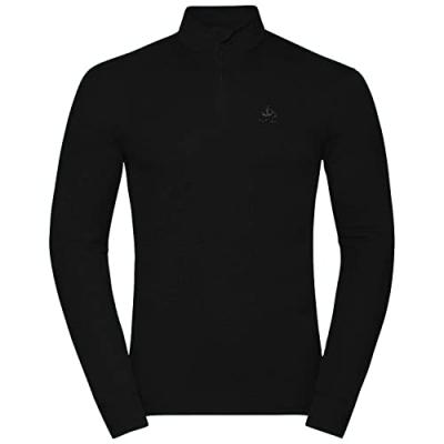 ODLO  Active Warm Eco - Maillot col montant zipp homme Black XXL