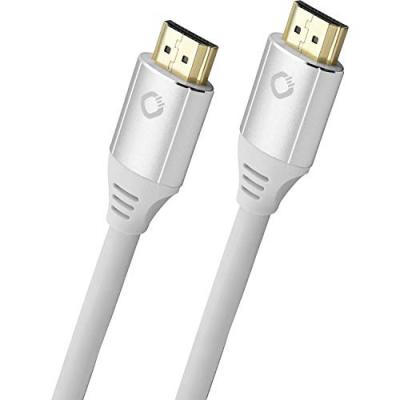 OEHLBACH  D1c92494 3 M Hdmi Cable Blanc