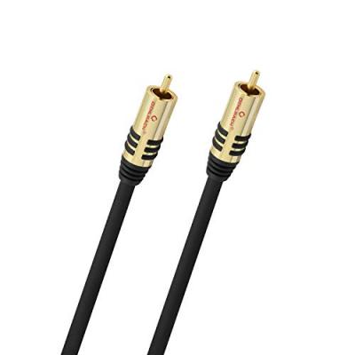 OEHLBACH  D1c21538 8 M Subwoofer Cinch Cable Noir