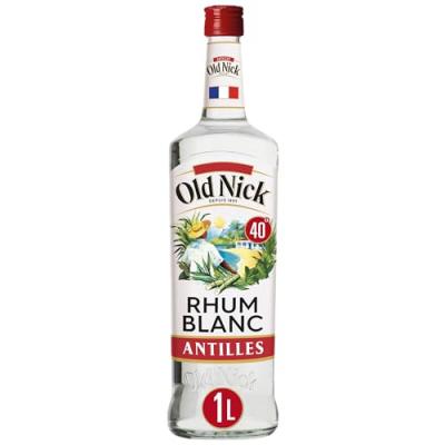 OLD NICK Rhum Blanc Traditionnel  - La Bouteille D'1l