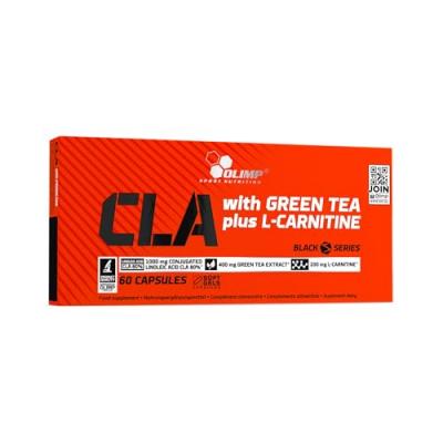 OLIMP NUTRITION Olimp CLA Th&eacute; vert + L-Carnitine 60 g&eacute;lules - CLA