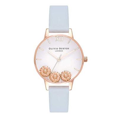 OLIVIA BURTON Montre Femme  Buzzing Bees Rose Gold & Chalk Blue OB16CH04