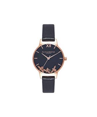 OLIVIA BURTON Montre Femme  Dancing Daisy Rose Gold & Black OB16CH06