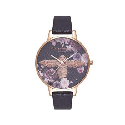 OLIVIA BURTON Montre Femme  Enchanted Garden Gold & Black OB16EM02
