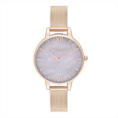 OLIVIA BURTON Montre Femme  Semi Precious Silver & London Grey OB16SP16