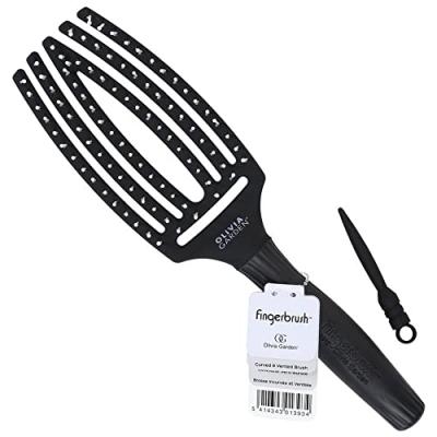 OLIVIA GARDEN  - Fingerbrush Medium  Pinceau 1 unit&eacute;