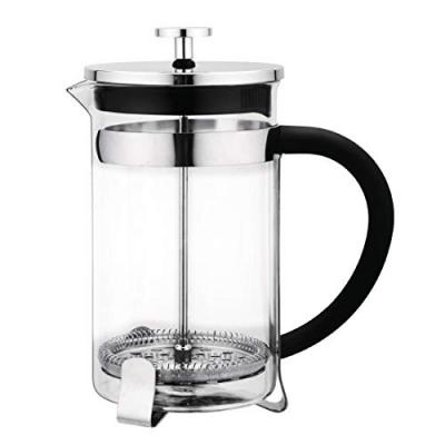 OLYMPIA Cafeti&egrave;re &agrave; piston en acier inoxydable  6 tasses - - verre/inox