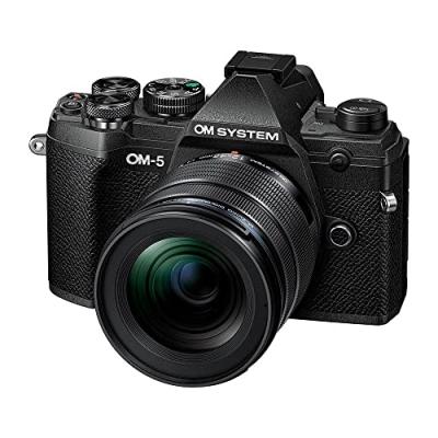 OM SYSTEM Appareil photo hybride  OM-5 noir + ED 12-45mm f/4 PRO