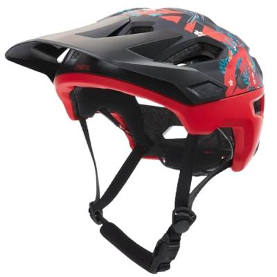 O'Neal Trailfinder Split V.23 Rouge Noir Casque Vélo