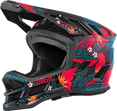 O NEAL Casque v&eacute;lo int&eacute;gral O'Neal Blade Polyacrylite Rio rouge/bleu- XL
