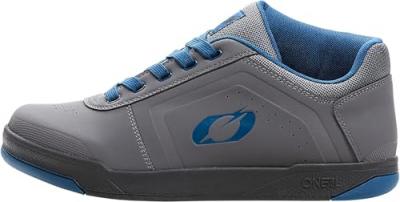O NEAL Baskets v&eacute;lo O'Neal Pinned Pro flat pedal V.22 gris/bleu- 37
