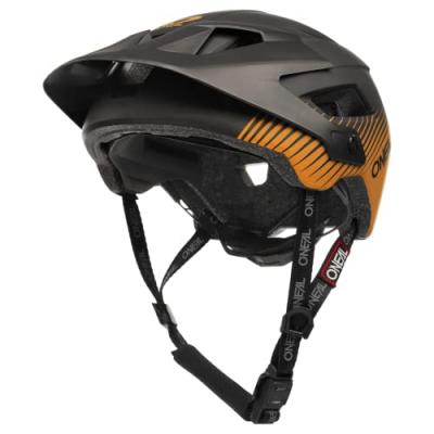 ONEAL Casque v&eacute;lo O'Neal Defender Grill V.23 noir/orange- L/XL