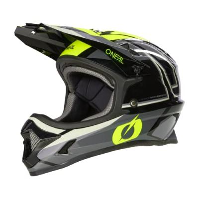 ONEAL Casque v&eacute;lo int&eacute;gral O'Neal Sonus Split V.23 noir/jaune fluo- M