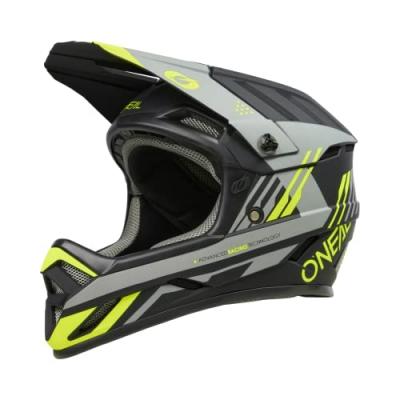 O NEAL Casque v&eacute;lo int&eacute;gral O'Neal Backflip Viper V.23 noir/jaune fluo- S